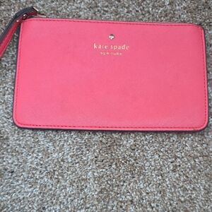 Kate Spade Pink Wristlet Clutch